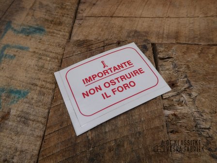 Sticker &#039;importante&#039; Rally180