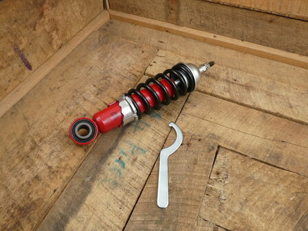 Forsa Schokdemper 195mm Instelbaar Smallframe Vespa 1967&ndash;1982