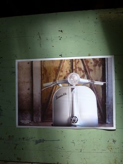 vespa gs150 poster