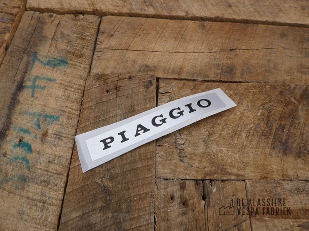 Logo 'PIAGGIO' voor achterop zadel PX-serie