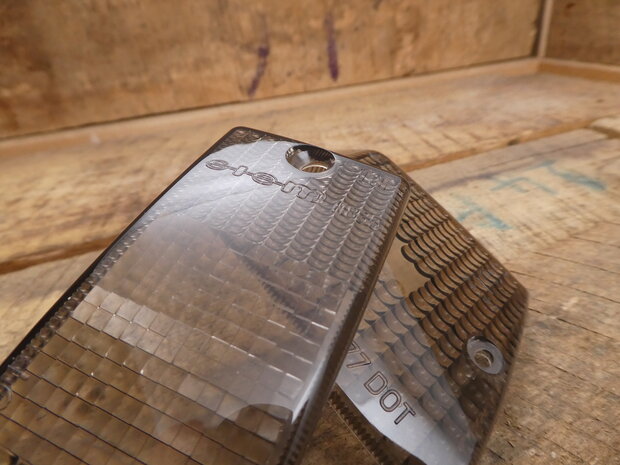 Knipperlichtglas set smoked