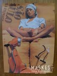 Poster vespa Rally Oranje 1 girl Poster vespa Rally Oranje 1 girl